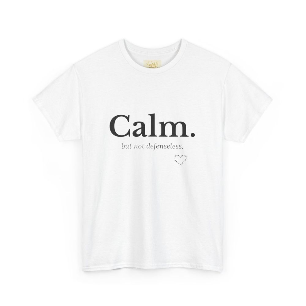 Soft Threats Tee: Calm