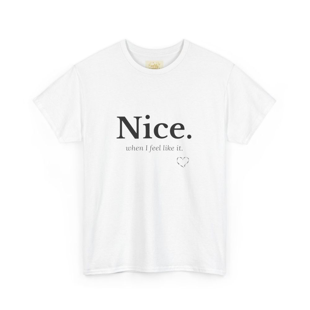 Soft Threats Tee: Nice